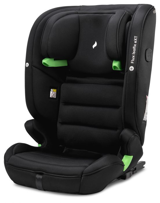 Osann Flux Isofix eXT i-Size Booster Seat - Secure Full Harness Up to 6 Years & 23 kg with NEW Sensor for Easy Installation - Image 17