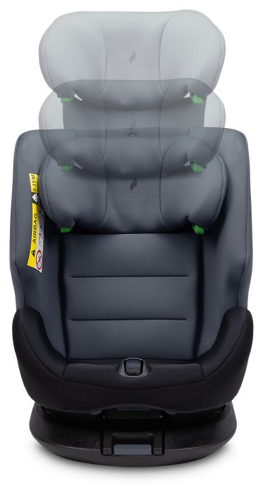 Osann One 360 i-Size Rotating Car Seat With ISOFIX, Group 0+/1/2/3 Rear & Forward Facing (Birth To 11 Years) - Nero - Image 14