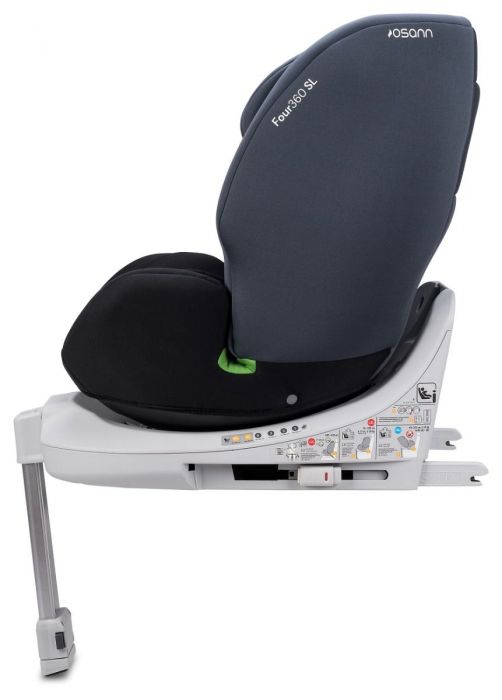 Osann Four 360 i-Size Rotating Car Seat With ISOFIX, Group 0+/1/2/3 Rear & Forward Facing (Birth To 11 Years) - Nero - Image 3