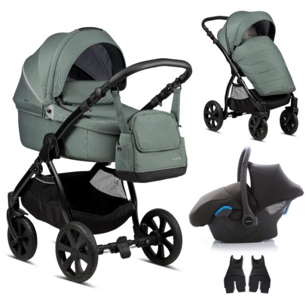 Noordi FJORDI 3 IN 1 Travel System  - Fern