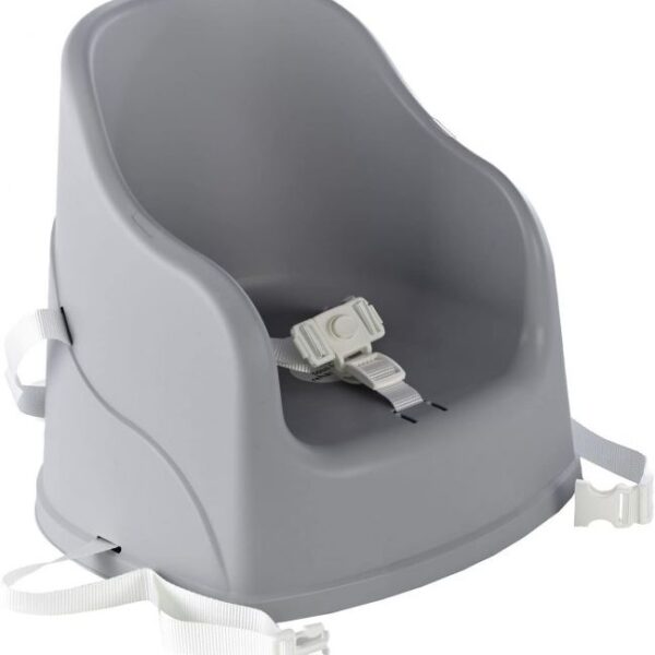 Thermobaby Tudi Booster Chair, Light compact Feeding Booster Seat! - Grey