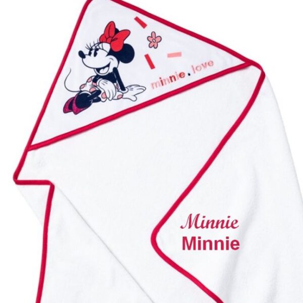 Minnie Mouse Hooded Towel