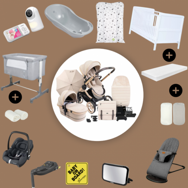 iCandy Peach 7 Newborn Bundle - Biscotti