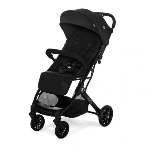 Asalvo Kubic 2 Lightweight Travel Stroller (Birth to 22 kg) - Black